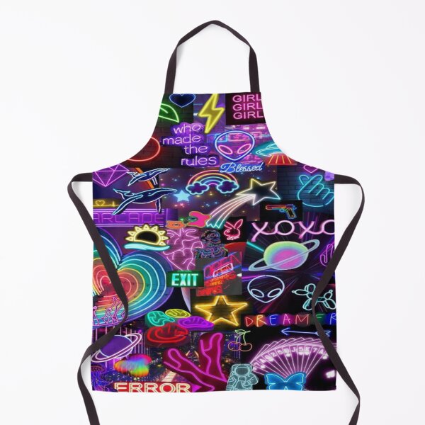 Item preview, Neon Nightscape Collage designed and sold by fgjdhaiwheaeu.