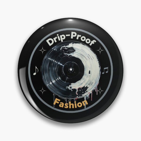Item preview, Mesmerizing Waterproof Vinyl Record with Water Droplets - Unique Music Lover's Art designed and sold by zax454.