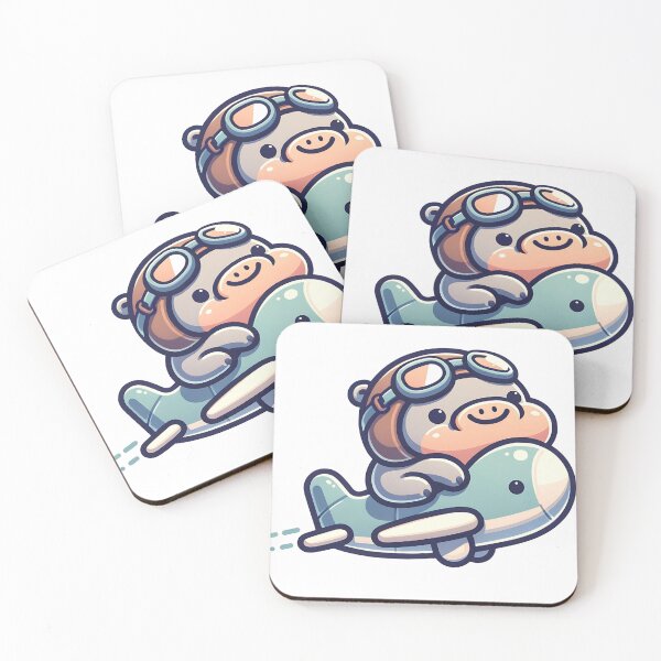 Item preview, Skybound Hippo: The Aviator designed and sold by 0penvimark.