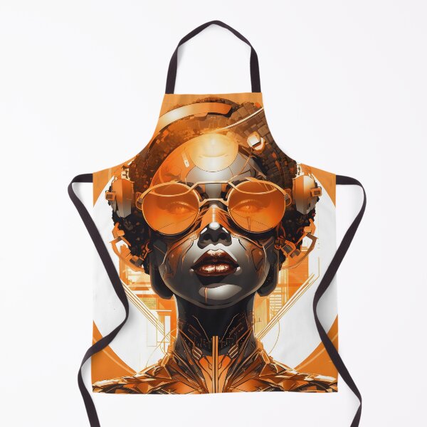 Item preview, Afrofuturistic Art Cyborg African Woman designed and sold by SHADOWNB69.