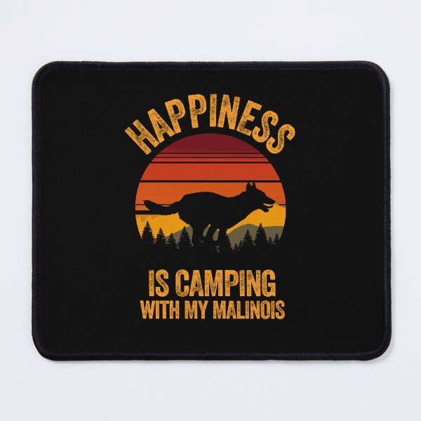 Item preview, Country Happiness Is Camping With My Belgian Malinois designed and sold by Guarddogdrive.