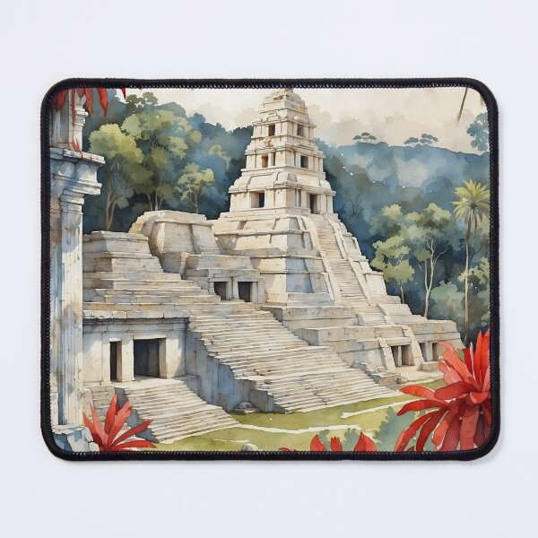 Item preview, Palenque Chiapas Mexico Vintage Travel Tourism designed and sold by TravelersGems.