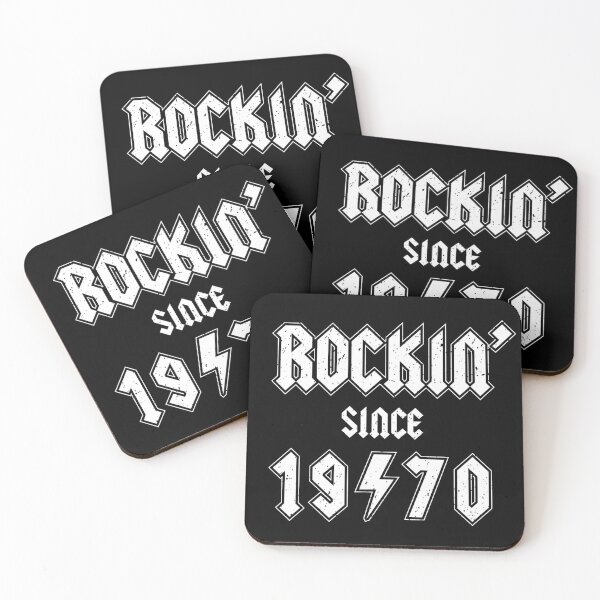 Item preview, Rockin since 1970 birthday rocker gift designed and sold by Daribo.