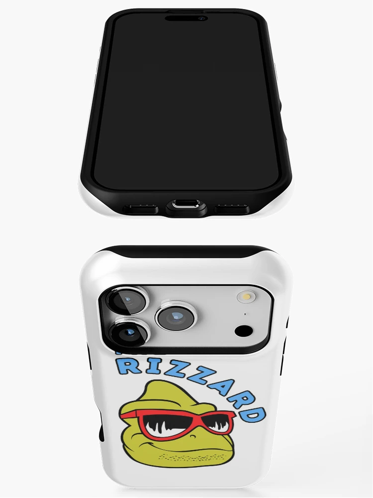 Thumbnail 3 of 4, iPhone Case, The Rizzard Gyatt Rizz Lizzard Rizz designed and sold by gillys.