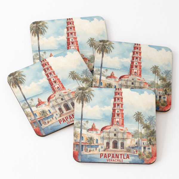 Item preview, Papantla Veracruz Mexico Vintage Travel Tourism designed and sold by TravelersGems.