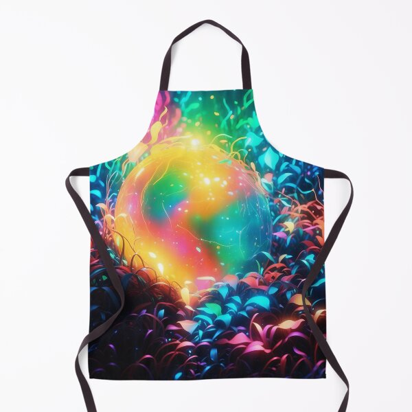 Item preview, Neon Genesis A Vivid Creation Within the Twilight Grass designed and sold by ArtComixHaven.