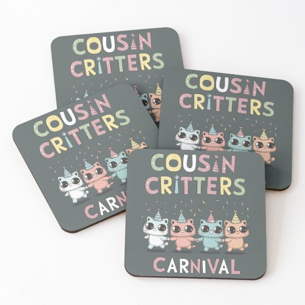 Item preview, Cousin Critters Carnival - Kawaii designed and sold by Rockin-Rainbow.