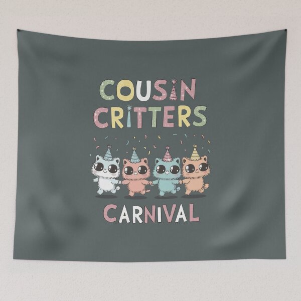 Item preview, Cousin Critters Carnival - Kawaii designed and sold by Rockin-Rainbow.