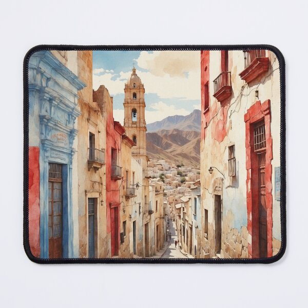 Item preview, Real de Catorce San Luis Potosi Mexico Vintage Travel Tourism designed and sold by TravelersGems.