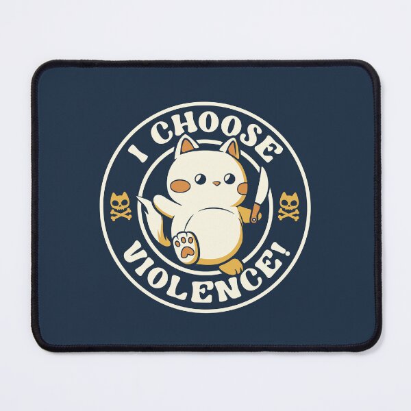 Item preview, I Choose Violence Cat by Tobe Fonseca designed and sold by Tobe Fonseca®.