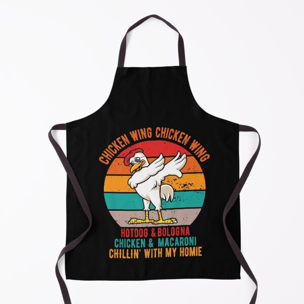 Item preview, Chicken wing chicken wing hot dog and bologna, chicken and macaroni chillin’ with my homies designed and sold by TeeFleet Noble.