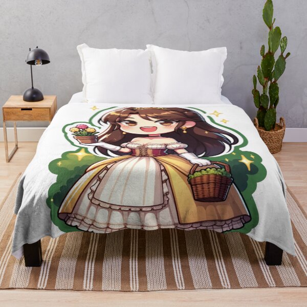 Item preview, Royal Blooms: Chibi Gardener Princess designed and sold by TarotDigital.