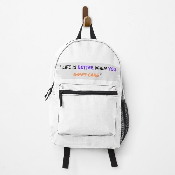 Item preview, quotes Life is better when you don't care designed and sold by hamza mil ☑️.