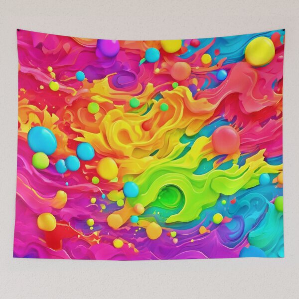 Item preview, Color Splash Backdrop designed and sold by Health And Fitness Posts e-Store.