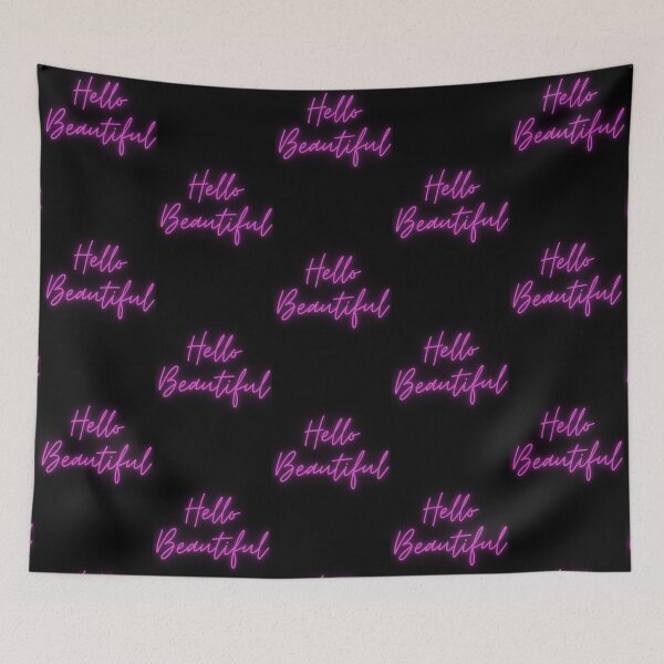 Item preview, Hello Beautiful designed and sold by xpressivesoul.