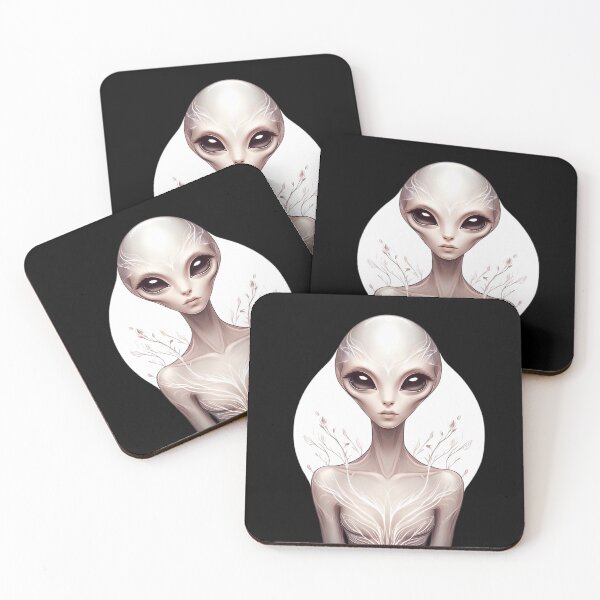 Item preview, Ethereal Extraterrestrial - Cosmic Elegance designed and sold by M-ormin.