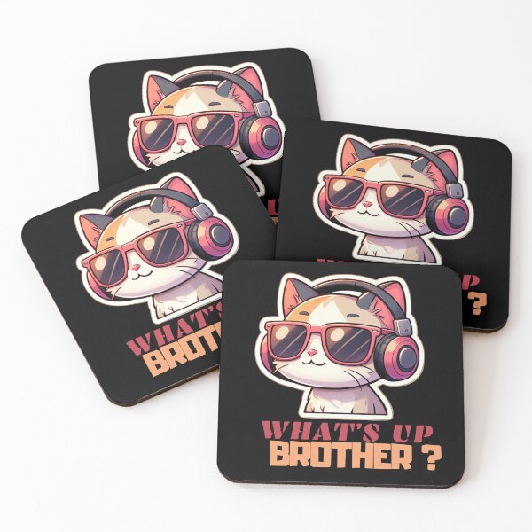 Item preview, What's up Brother, Cat Edition designed and sold by Jaro90.
