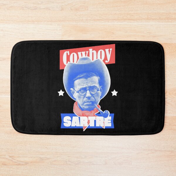 Item preview, Cowboy Carter (Sartre) - Funny Philosophy MEME Jean-Paul Sartre designed and sold by Any Color Designs.