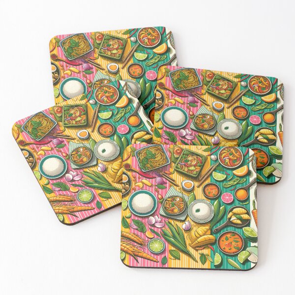 Item preview, Thai food paintings (1) designed and sold by fatimah-SL.