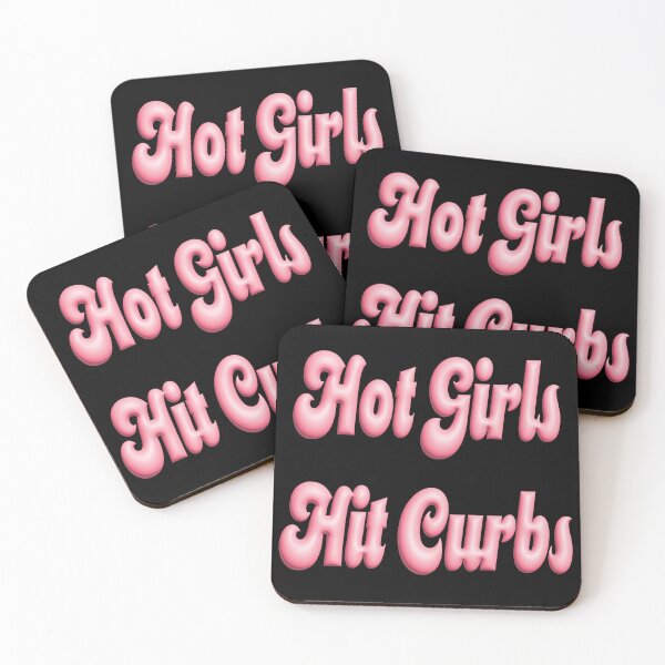 Item preview, Hot Girls Hit Curbs designed and sold by Vicryptic.
