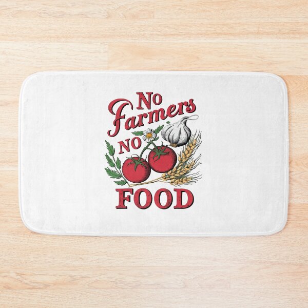 Item preview, No Farmers, No Food designed and sold by Mr Rychu.