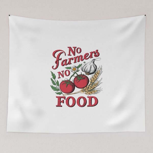 Item preview, No Farmers, No Food designed and sold by Mr Rychu.