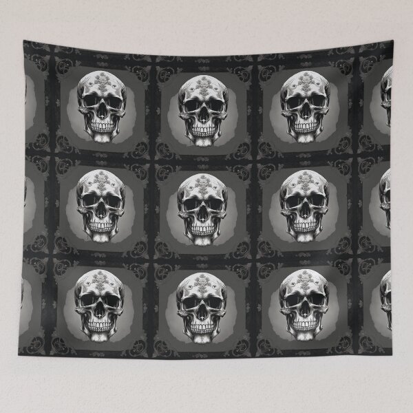 Item preview, Gothic skull designed and sold by TheDarkVault.
