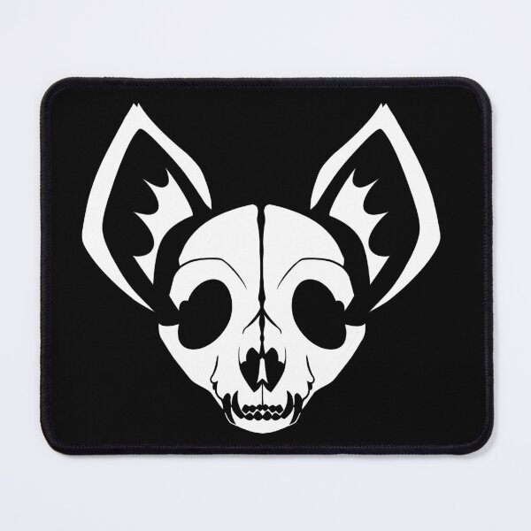 Item preview, Negative Bat Skull designed and sold by Pteradyle Wares.
