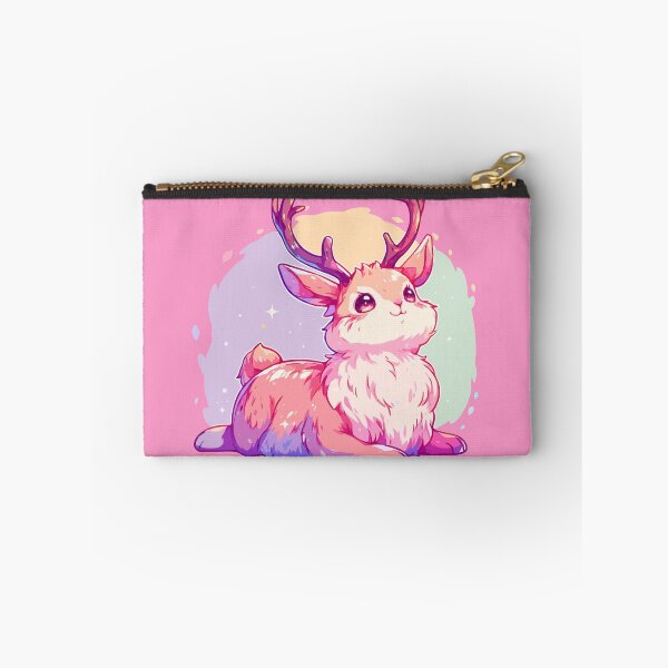 Item preview, Happy jackalope rabbit with vivid colors designed and sold by etherElric.