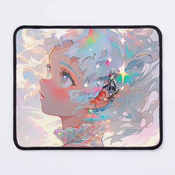Item preview, Dream Pastel Cloudscape Anime Girl designed and sold by bubblegoth.