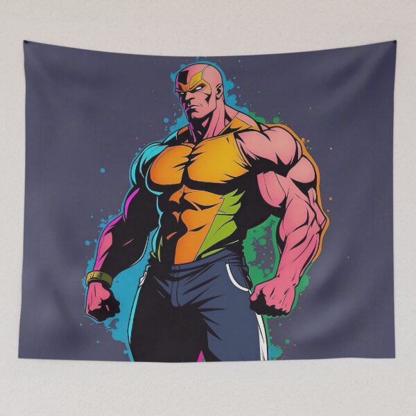 Item preview, Dominance Embodied Vigilante of the Neon Streets designed and sold by ArtComixHaven.