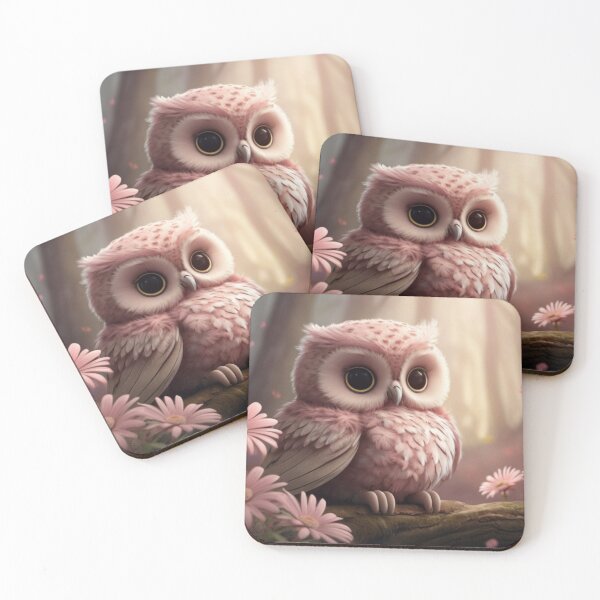Item preview, Pink Petals and Owl Whispers designed and sold by T-shirtMill.