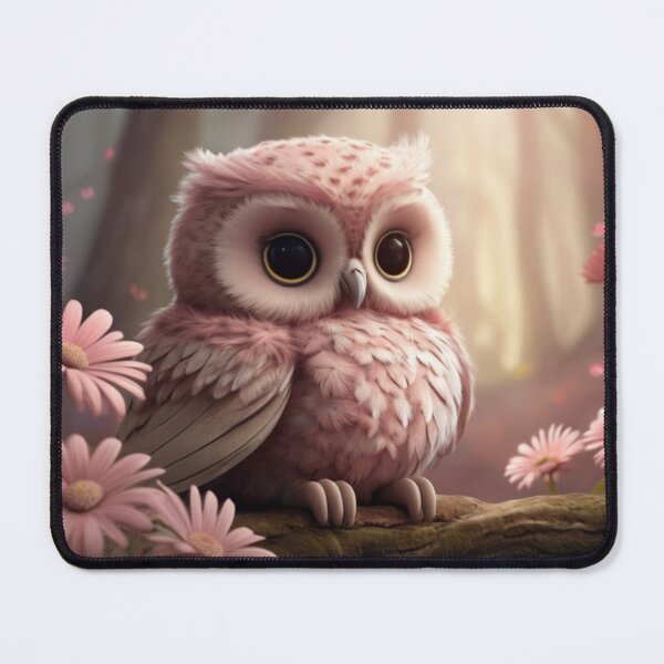 Item preview, Pink Petals and Owl Whispers designed and sold by T-shirtMill.