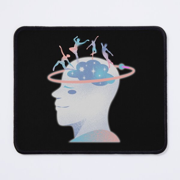 Item preview, LET YOUR THOUGHTS DANCE designed and sold by stickersrafisa.
