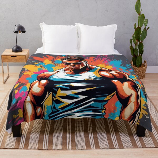 Item preview, Muscle and Hue The Vibrance of Urban Fitness designed and sold by ArtComixHaven.