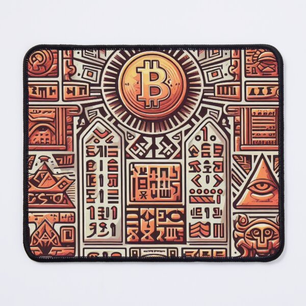 Item preview, Cryptocoin Hieroglyphics designed and sold by sahbender.