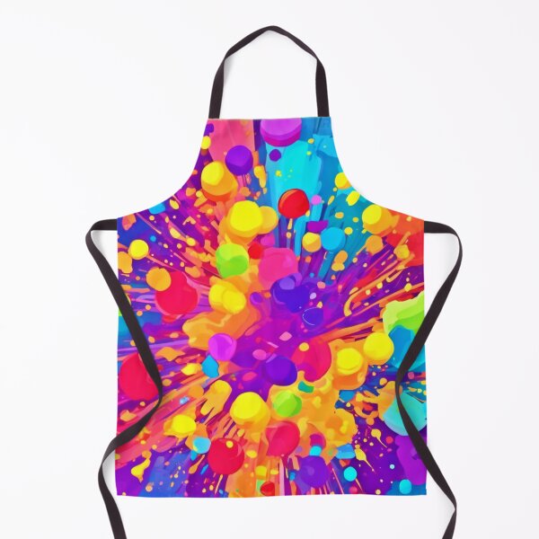 Item preview, Vibrant Color Spatter designed and sold by Health And Fitness Posts e-Store.