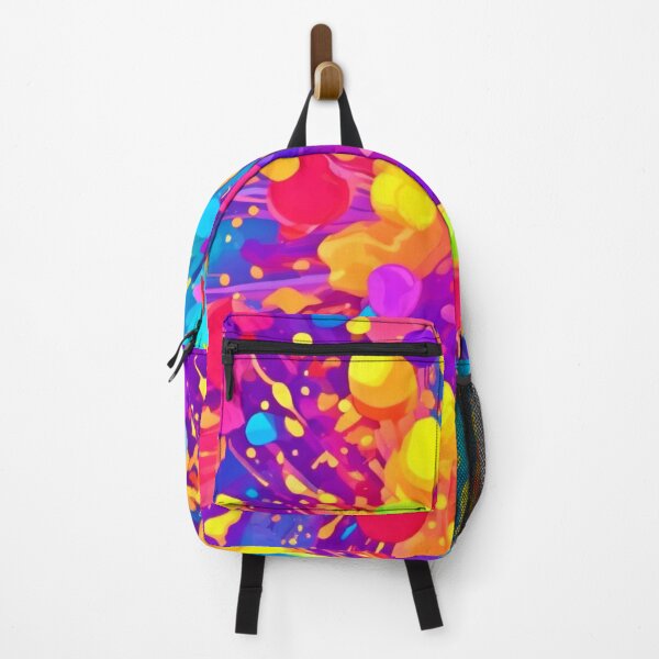 Item preview, Vibrant Color Spatter designed and sold by Health And Fitness Posts e-Store.