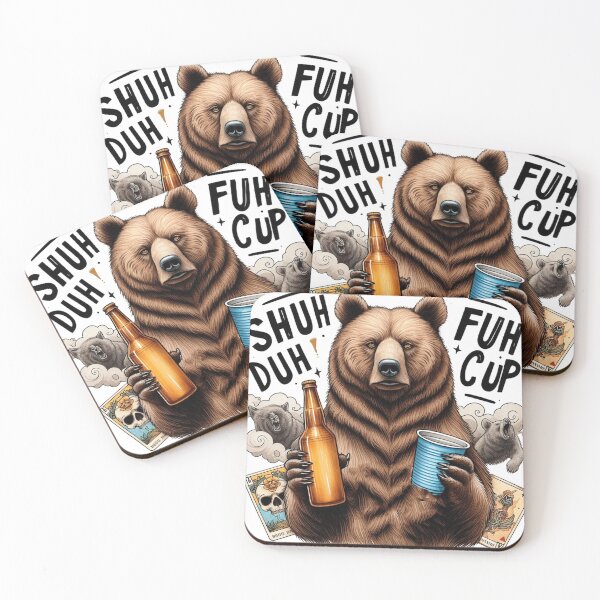 Item preview, Funny Rude Bumper Shuh Duh Fuh Cup designed and sold by erkinmaddison.