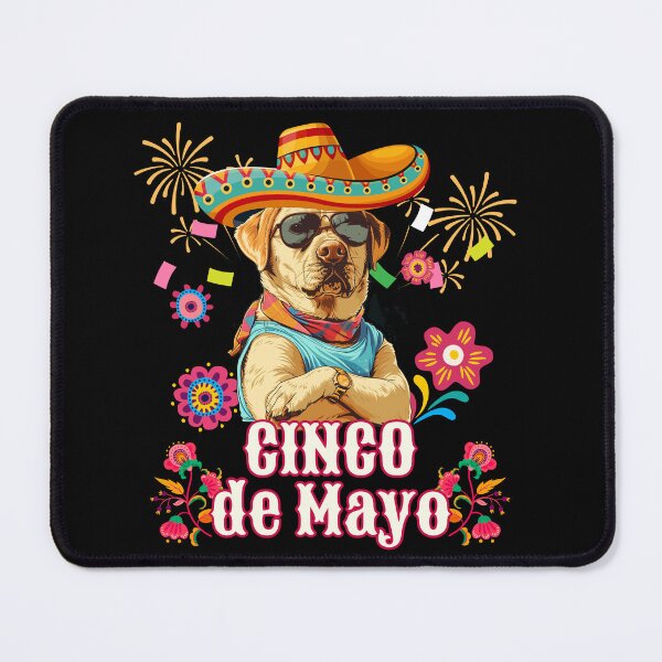Item preview, Labrador yellow dog puppy Fiesta Cinco De Mayo Party Mexican Men Women T-Shirt designed and sold by SOPIZiLA.