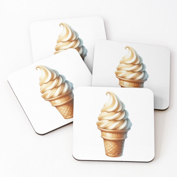 Item preview, Vanilla ice cream sundae cone  designed and sold by WindInMay.