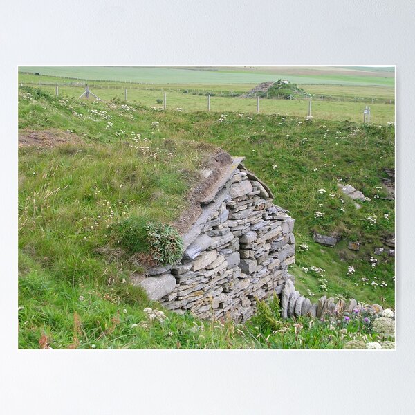 Item preview, Fisherman's Hut - Orkney Isles, Scotland designed and sold by lezvee.