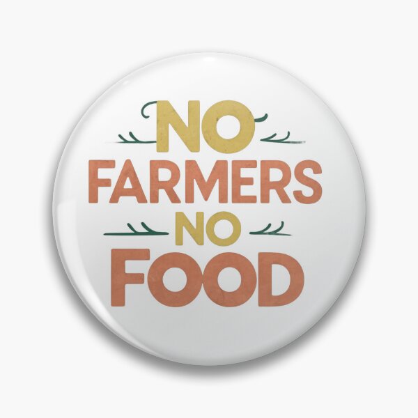 Item preview, No Farmers, No Food designed and sold by Mr Rychu.