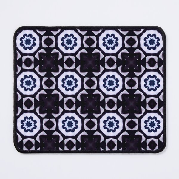 Item preview, Black and Blue Tile designed and sold by 1wrld.