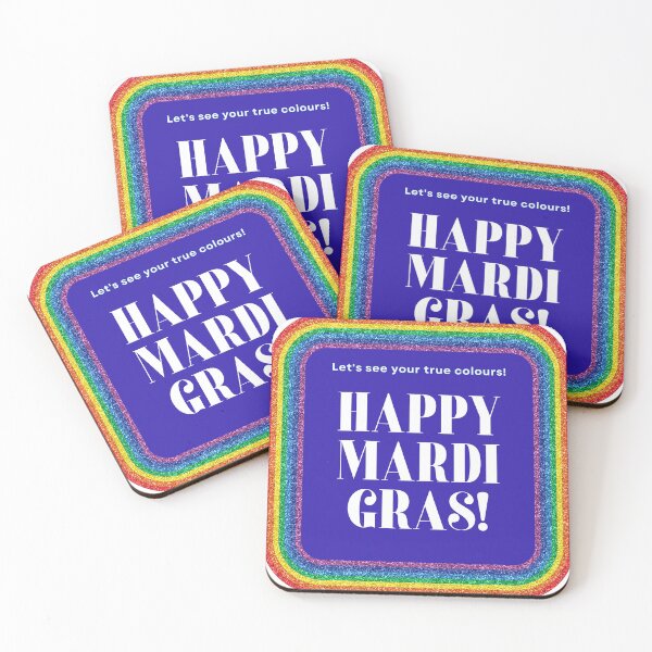 Item preview, Let's See Your True Colours!: Vibrant Mardi Gras LGBTQ+ Affair - Great Gift Idea for Spreading Love and Inclusivity at Pride Parade or Mardi Gras designed and sold by BrooklynRhodes.