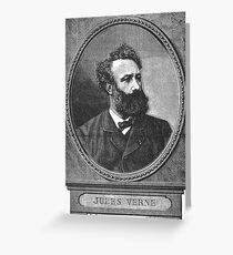 Jules Verne Greeting Card