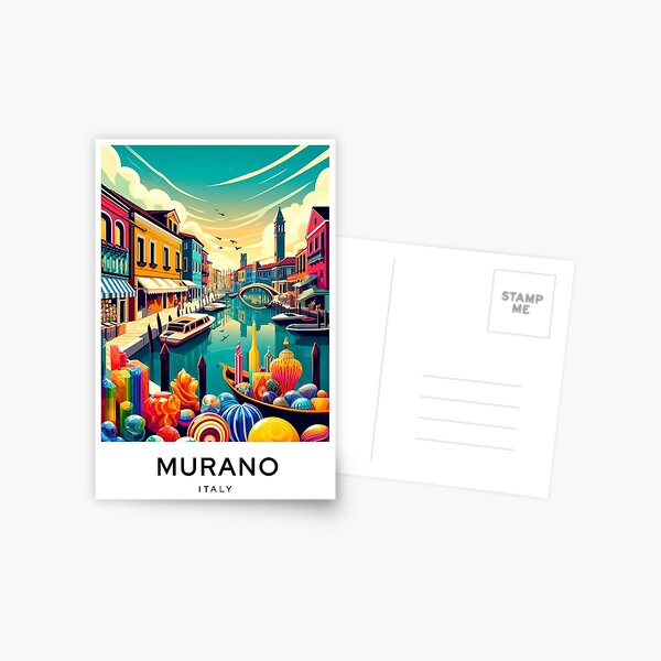 Item preview, Murano Italy Digital Art Poster designed and sold by TravelMarvel.