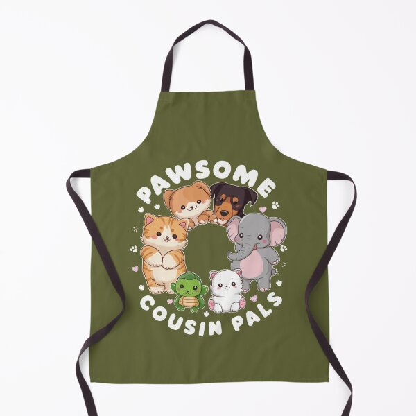 Item preview, Pawsome Cousin Pals - Kawaii designed and sold by Rockin-Rainbow.