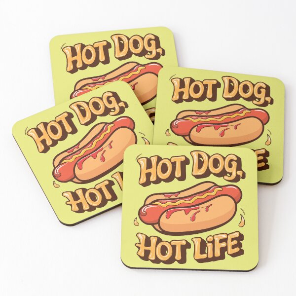 Item preview, Hot Dog, Hot Life designed and sold by DoceVaga.
