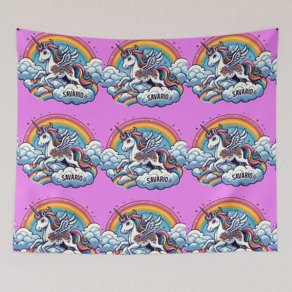 Item preview, Unicorn - Funny Raimbow designed and sold by Savario.